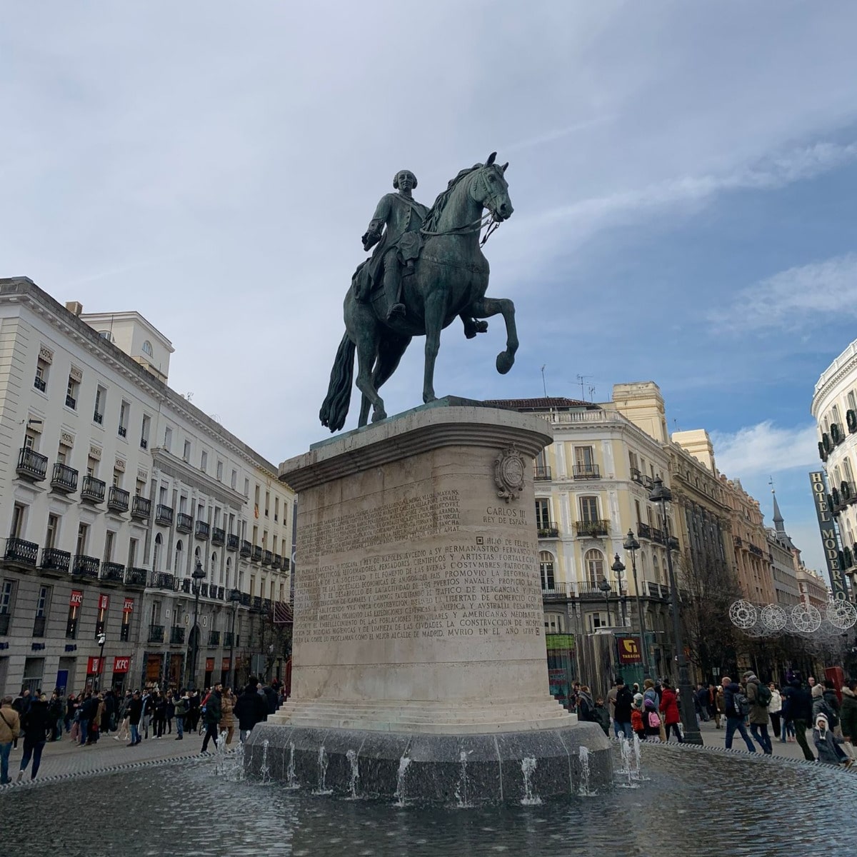 Madrid of The Enlightenment, Madrid moderno