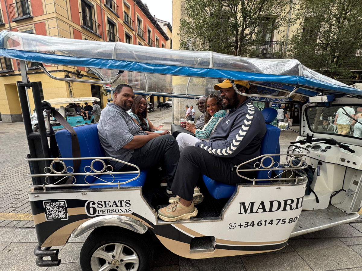 Madrid en Tuk Tuk: una experiencia accesible y cómoda